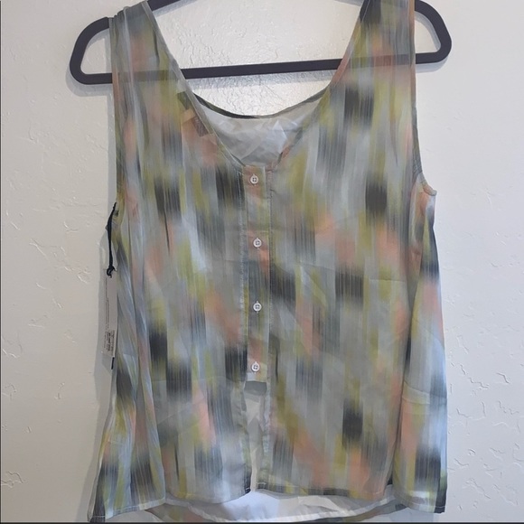 NWT Abstract Tank Top - Picture 1 of 4